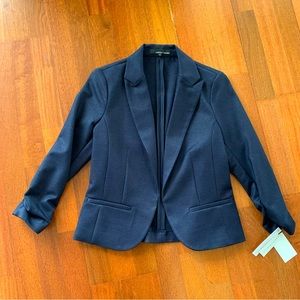 BRAND NEW Amanda & Chelsea denim ponte 3/4 sleeve jacket